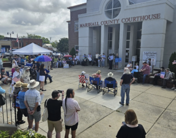 Marshall County joins No Kings Protest